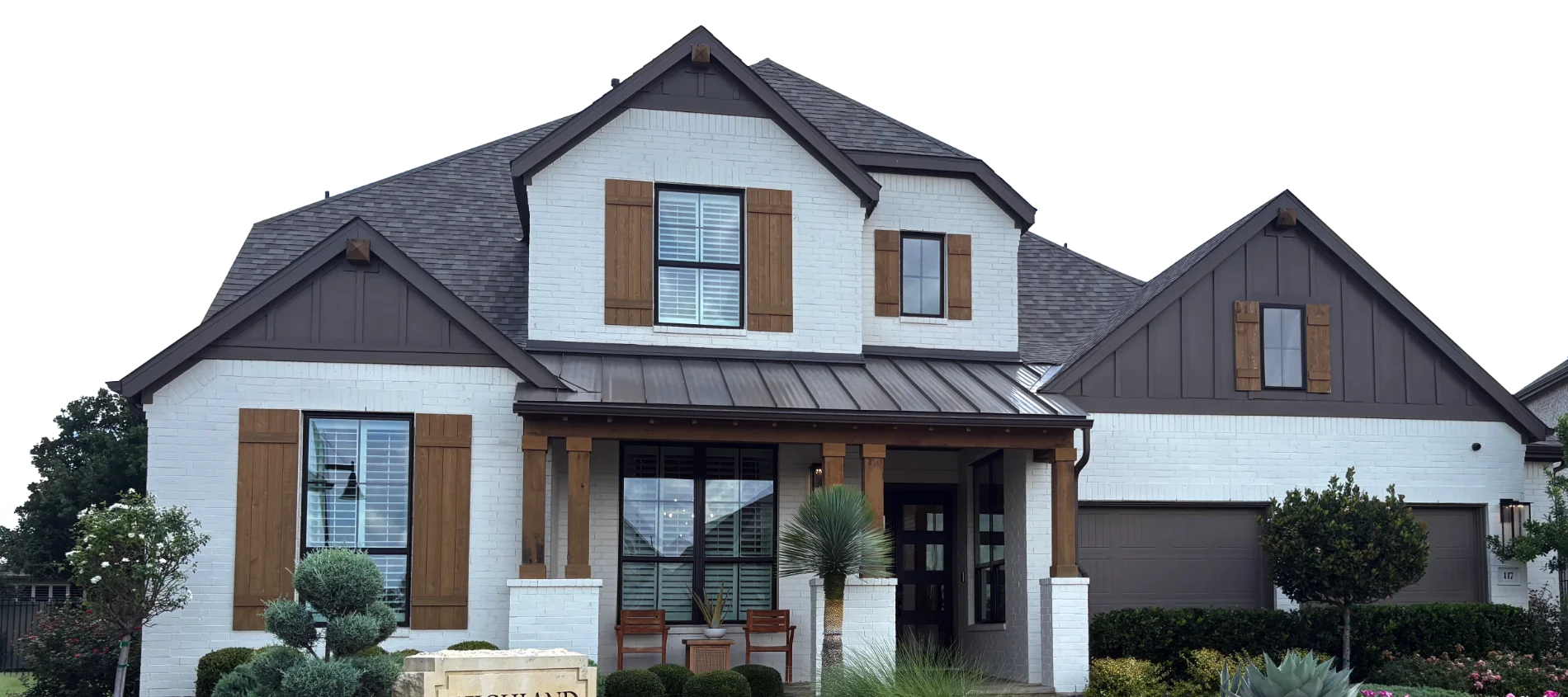 A Highland Homes model in Central Texas